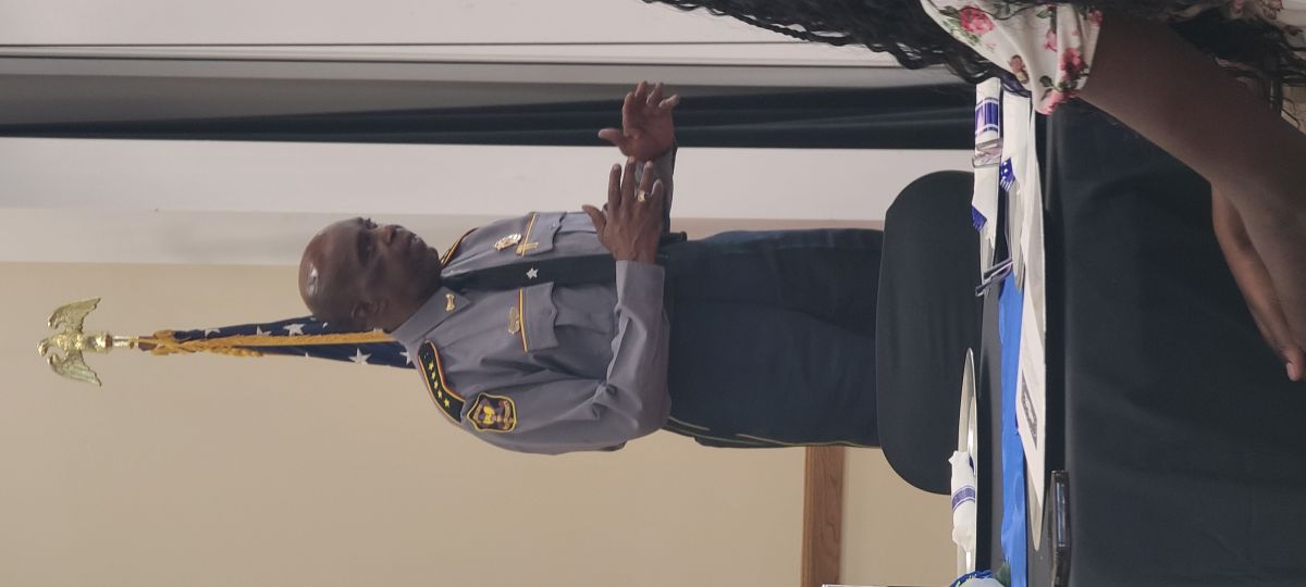 Speaking at swearing in ceremony
