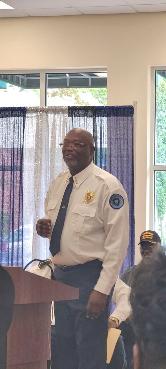Swearing in ceremony for Chief Arbuthnot